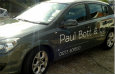 Paul Bott & Co, colour change vehicle wrap.